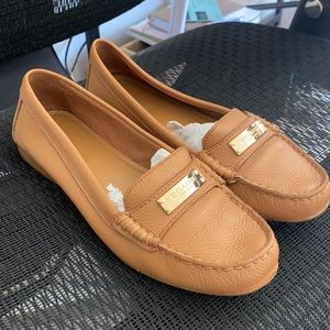 COACH Brown Leather Loafers